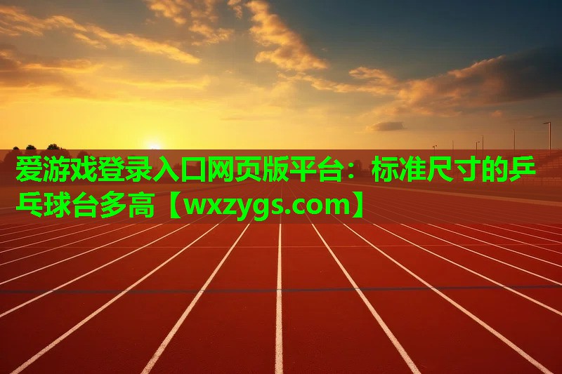标准尺寸的乒乓球台多高 标准尺寸的乒乓球台多高
