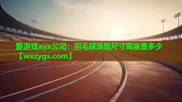 羽毛球场地尺寸高度是多少 羽毛球场地尺寸高度是多少